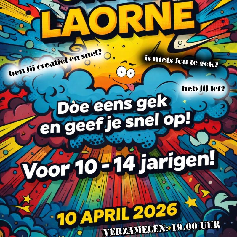 'CRAZY LAORNE' 10 april