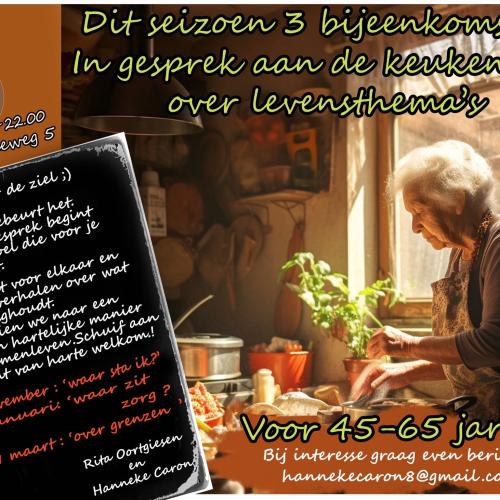 Gesprek aan de keukentafel: Over grenzen